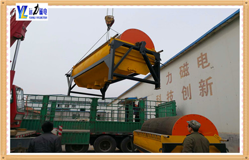 濕式磁選機，廣西錳礦濕式磁選機_釩鈦鐵礦廣西錳礦濕式磁選機型號參數及磁場強度