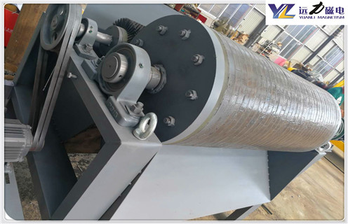 永磁輥式磁選機，湖北永磁輥式磁選機_遠力為您講述湖北永磁輥式磁選機磁場分布圖