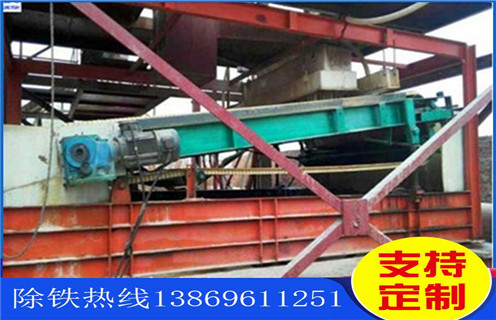 濕式平板磁選機，湖北濕式平板磁選機_湖北濕式平板磁選機多少錢一臺，湖北濕式平板磁選機磁塊安裝內部結構圖